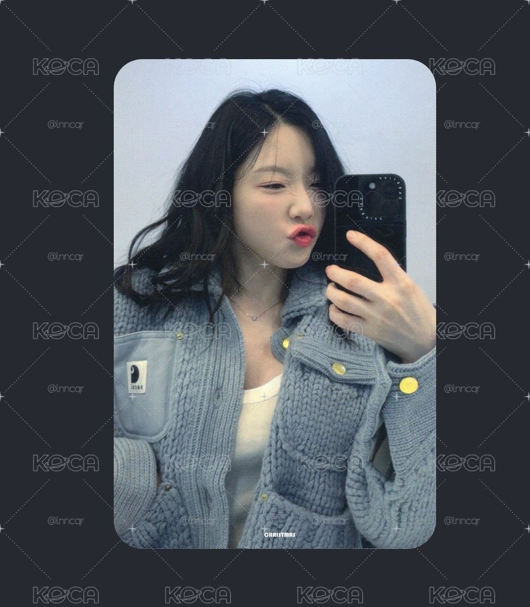TAEYEON mp 簽售卡 對鏡 