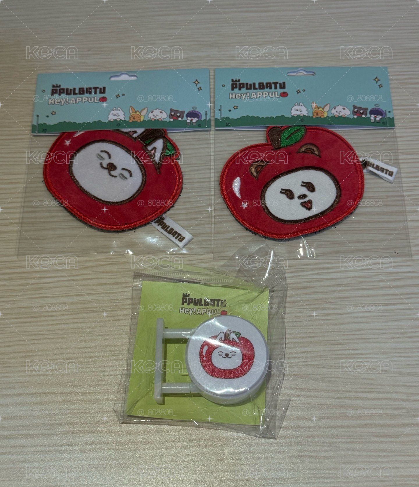 蘋果🍎猛/嘻 魔術貼 燈箱