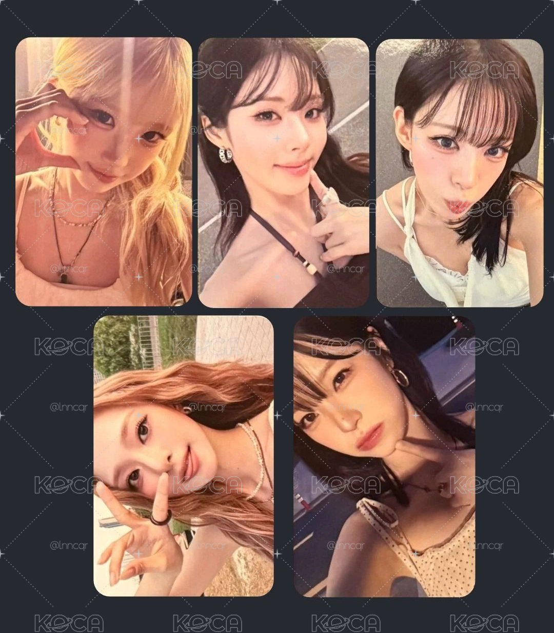 fromis_9 ms 線下 簽售卡 一套