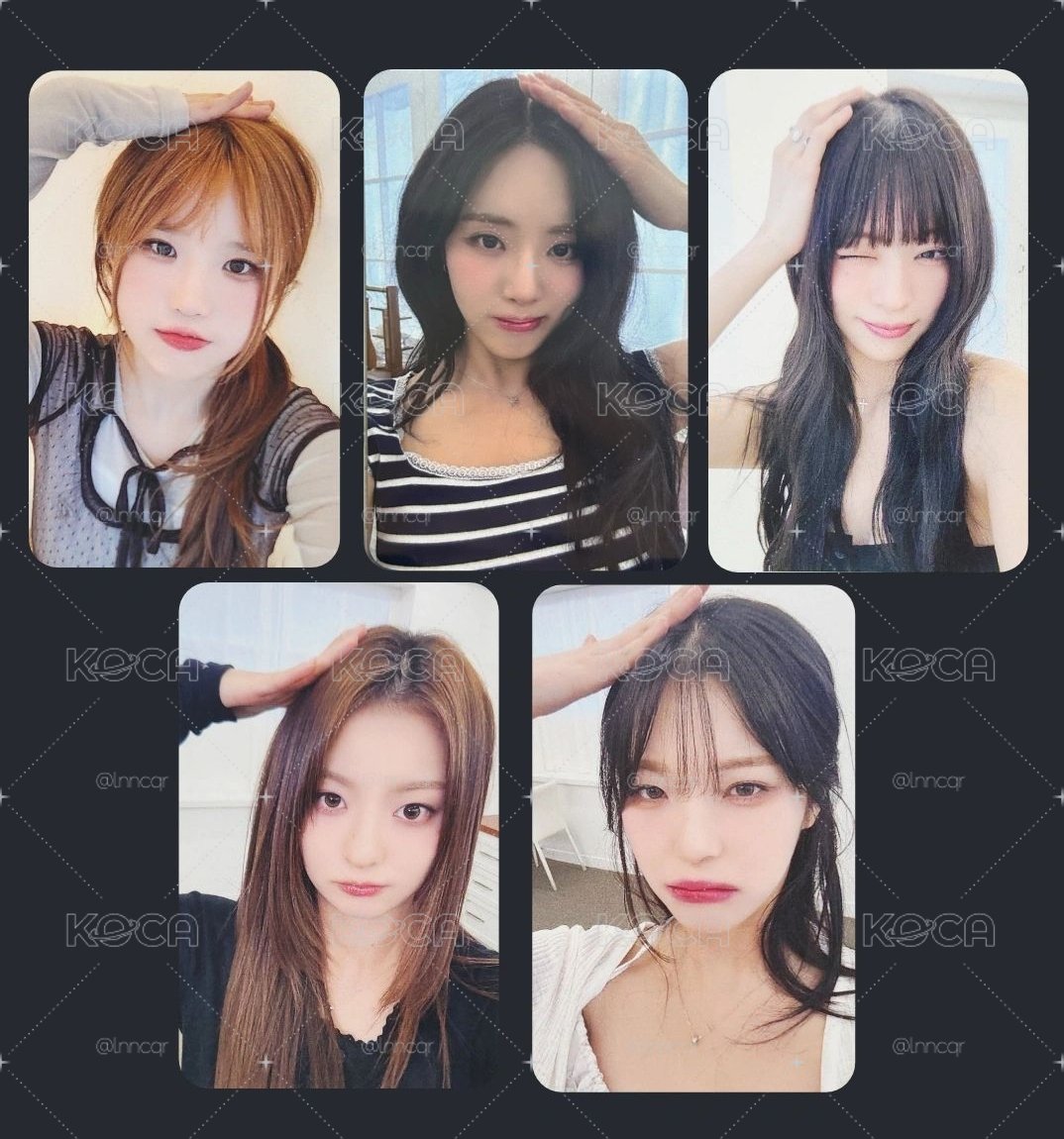 fromis_9 sw 線下 簽售卡 摸頭一套