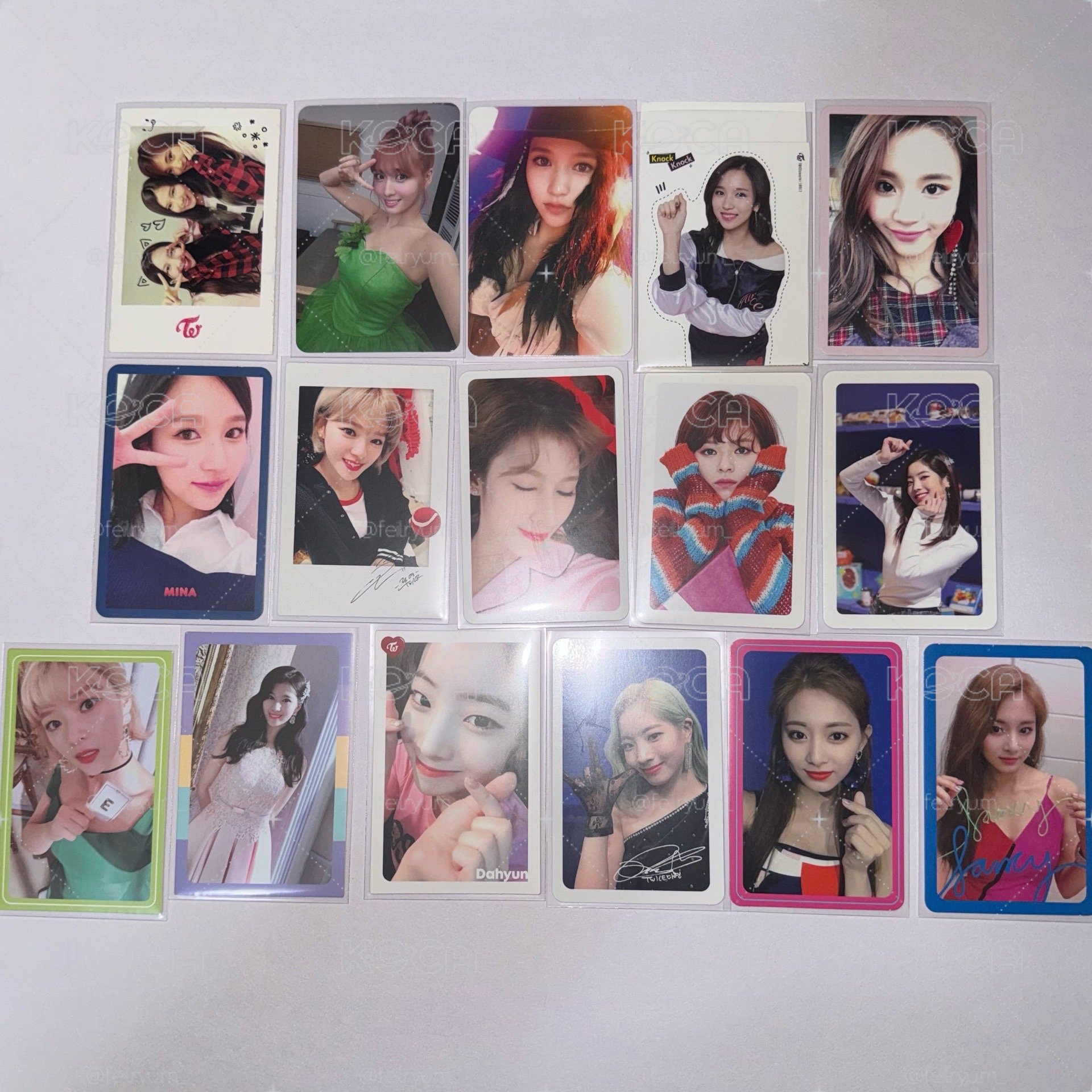 𝙏𝙒𝙄𝘾𝙀🍭<早期專輯卡>16張不拆售