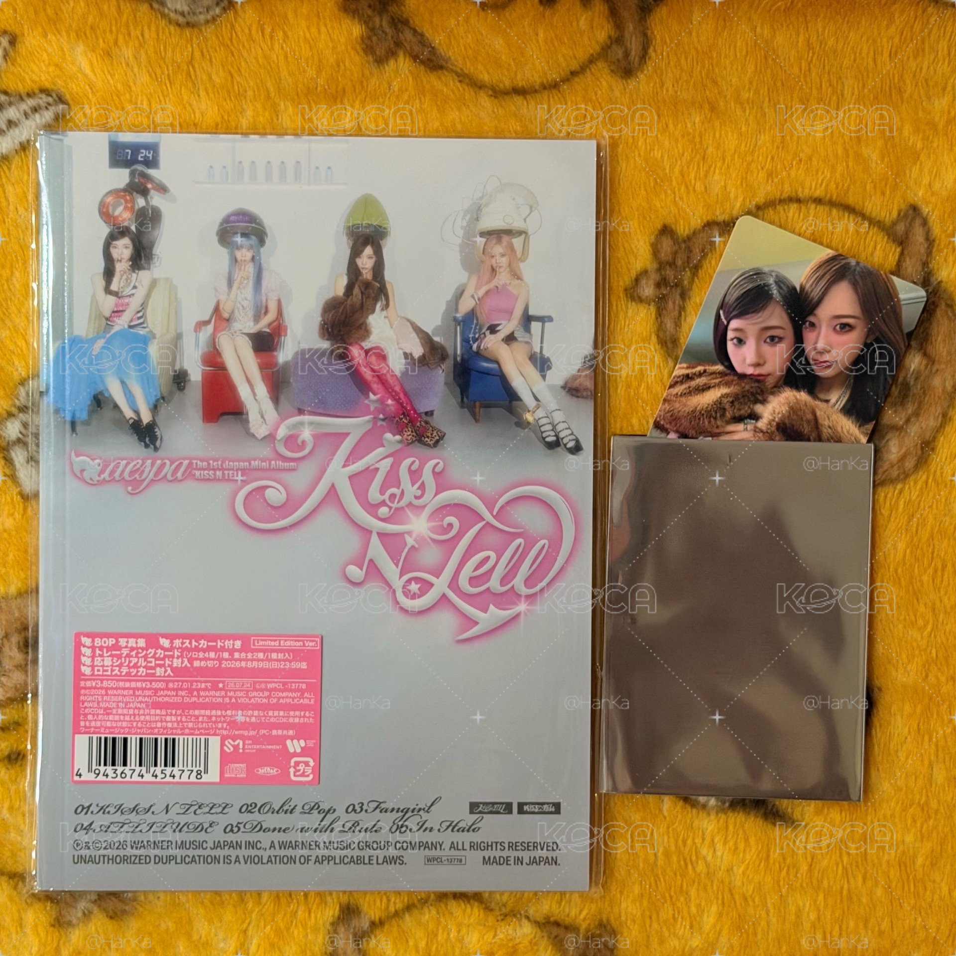 Limited未拆&姐賴華納特典