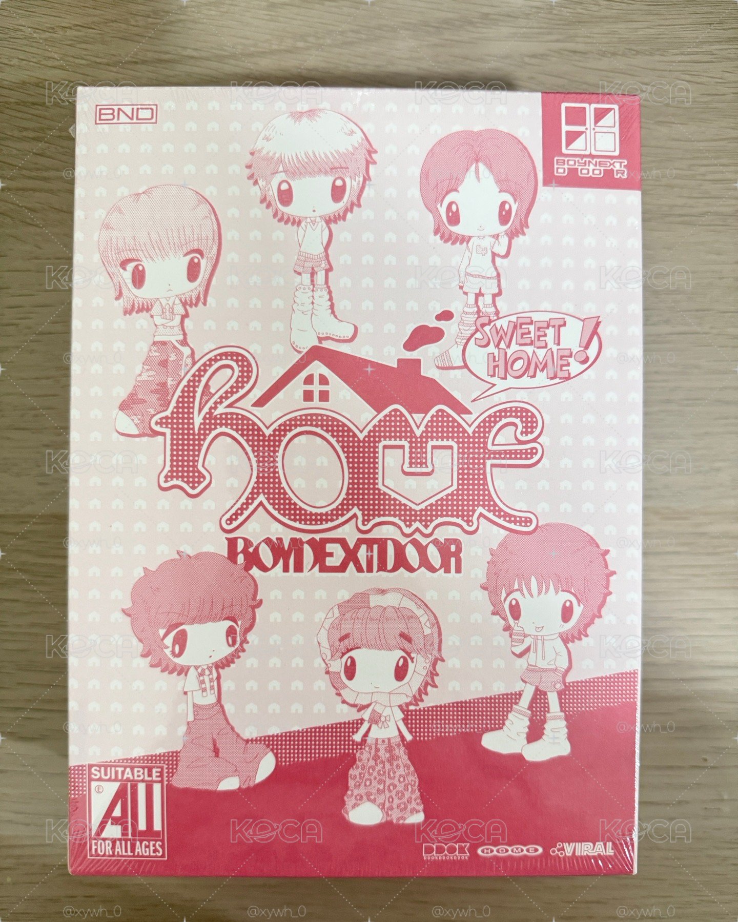 BOYNEXTDOOR HOME單封