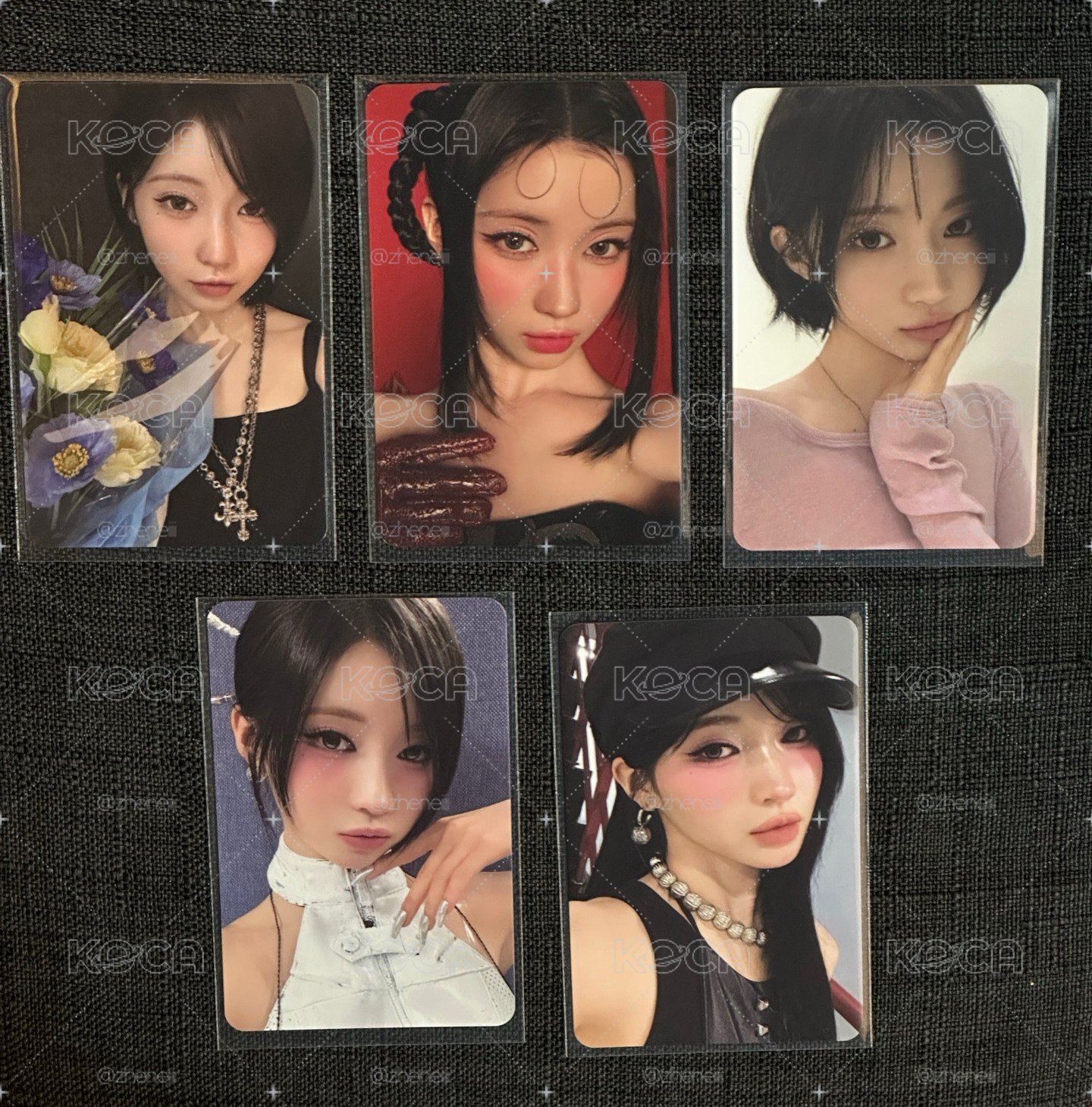 兩週年紗小卡set
