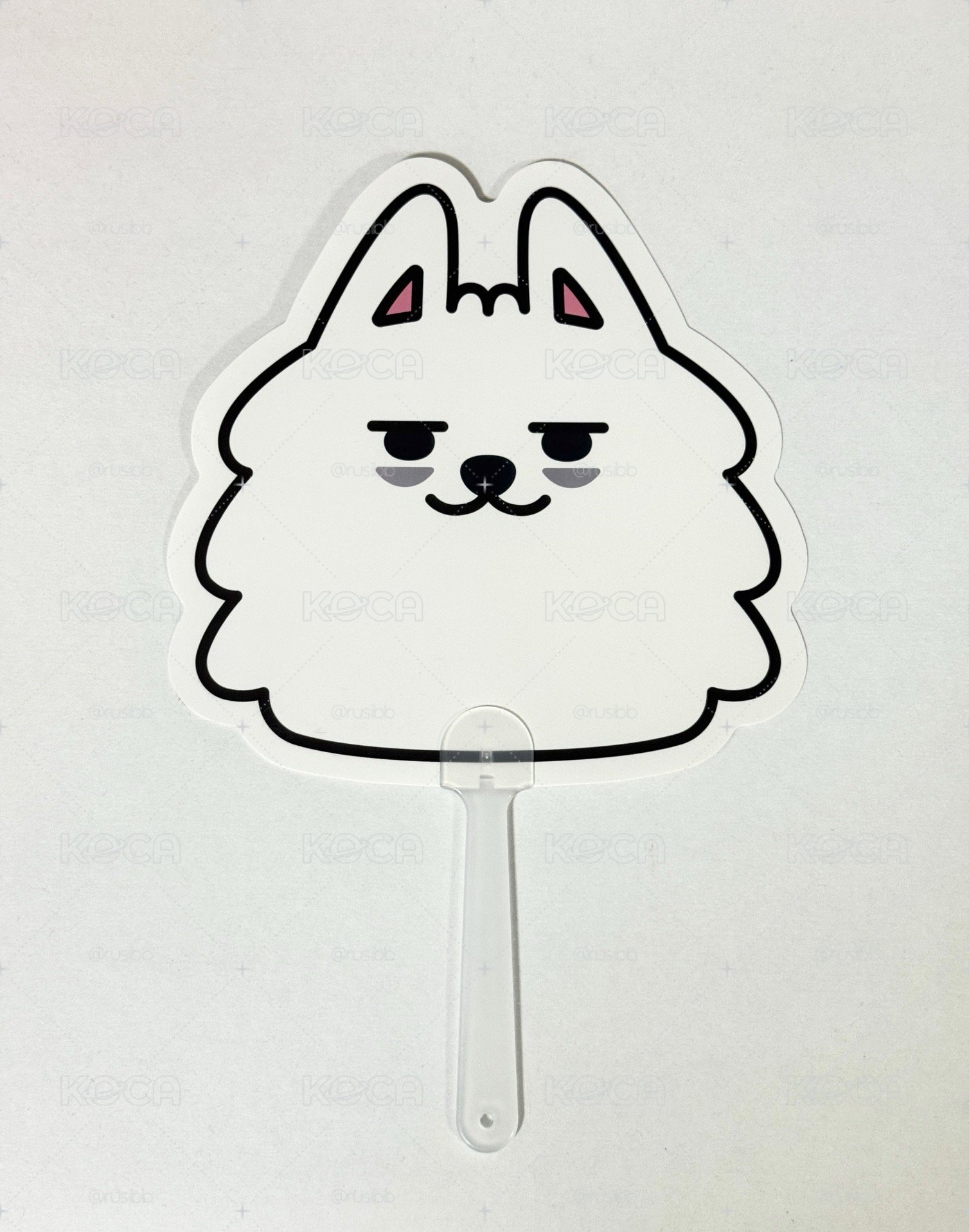 首爾插畫展 勇猛大頭扇子