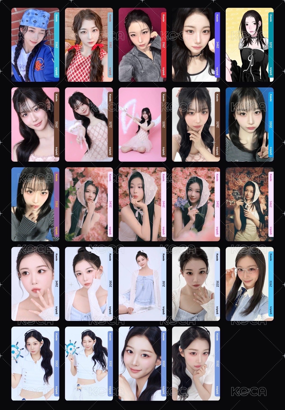 tripleS 電子卡賣場