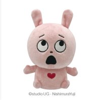SK Japan S娃 戀愛兔 愛心兔 坐姿娃スタジオUGおしりだまマスコット（ラブラビット）