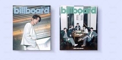 Billboard Korea Artist 辰封（F版）+團封（G版）
