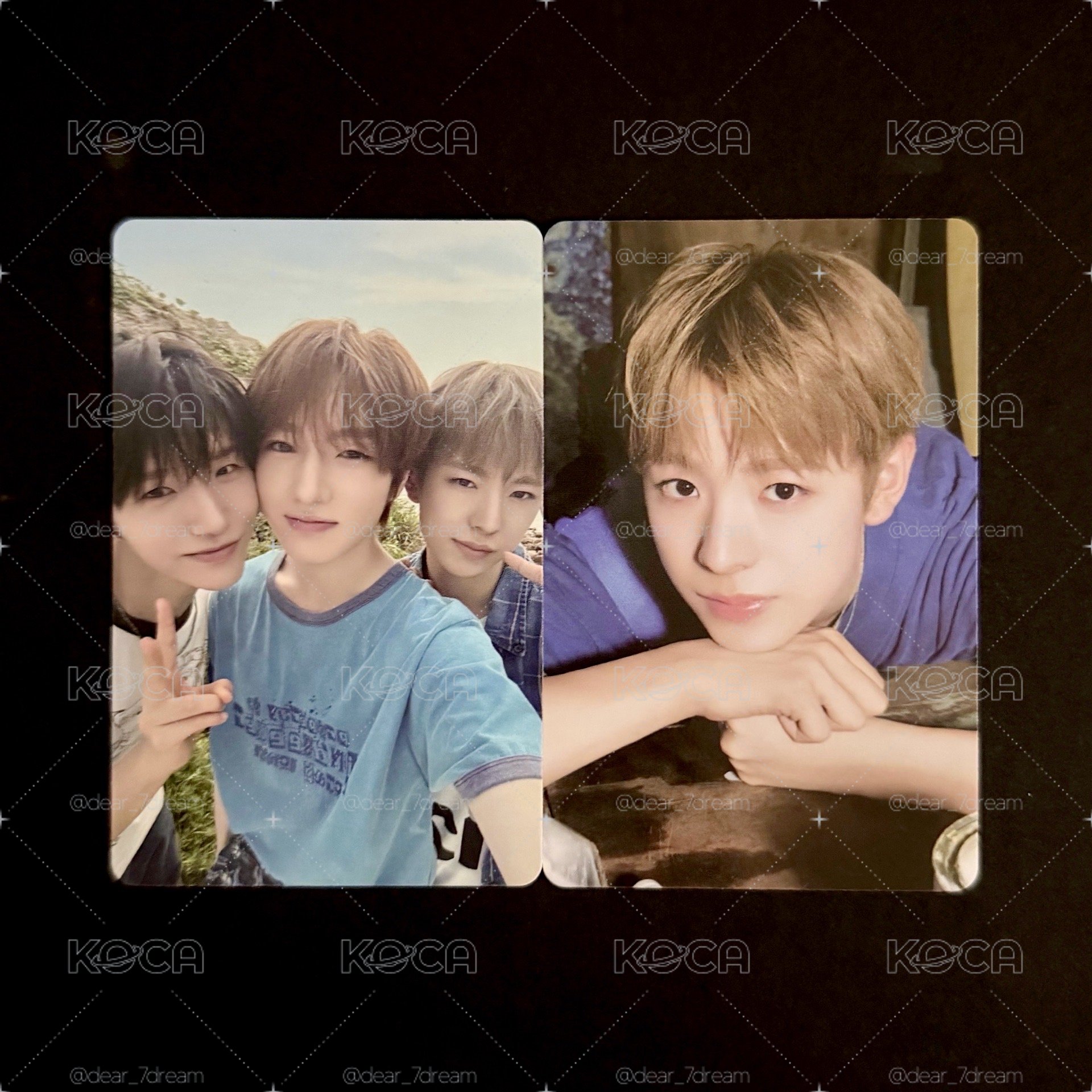 NCT WISH Color 快閃 surf 三人卡 炸豬排