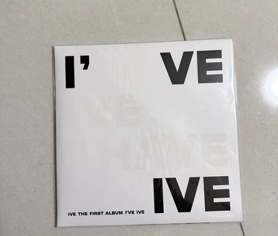 IVE正規一黑膠 栗全專 秋貼紙
