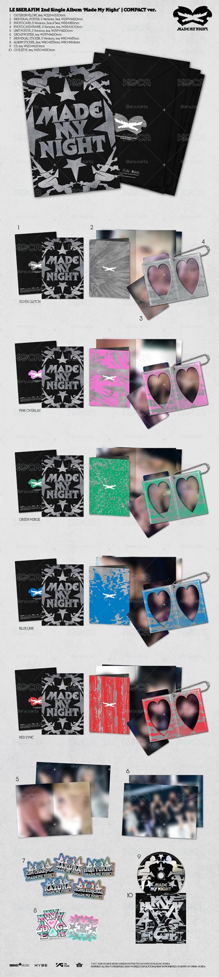 2nd Single Album 'Made My Night單封（含特典）