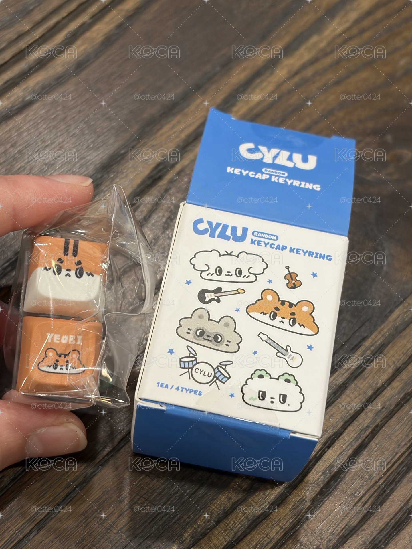 松鼠按鍵吊飾