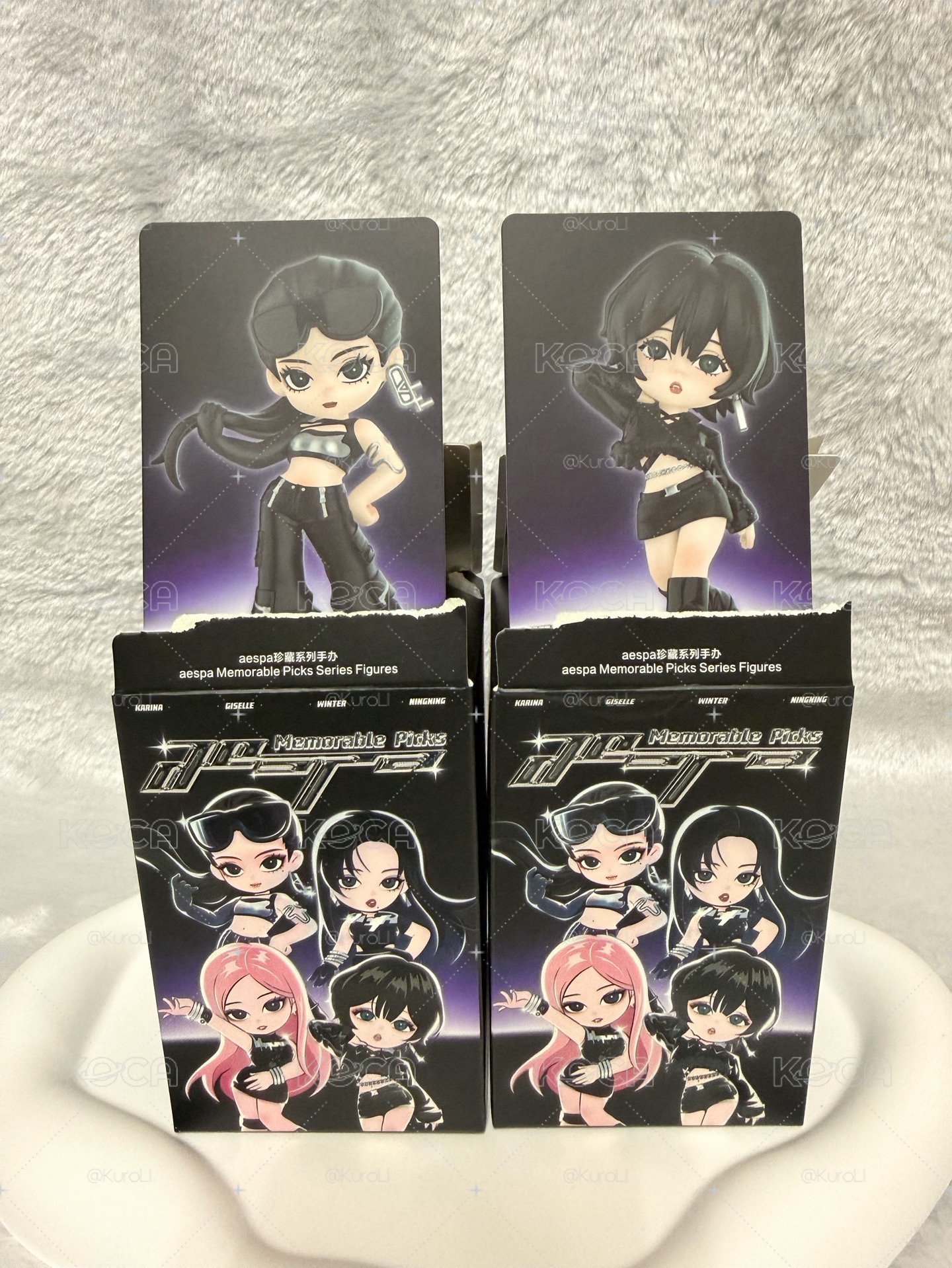【拆盒未拆袋】aespa x POPMART Whiplash 盲盒 WINTER & NINGNING 🤍