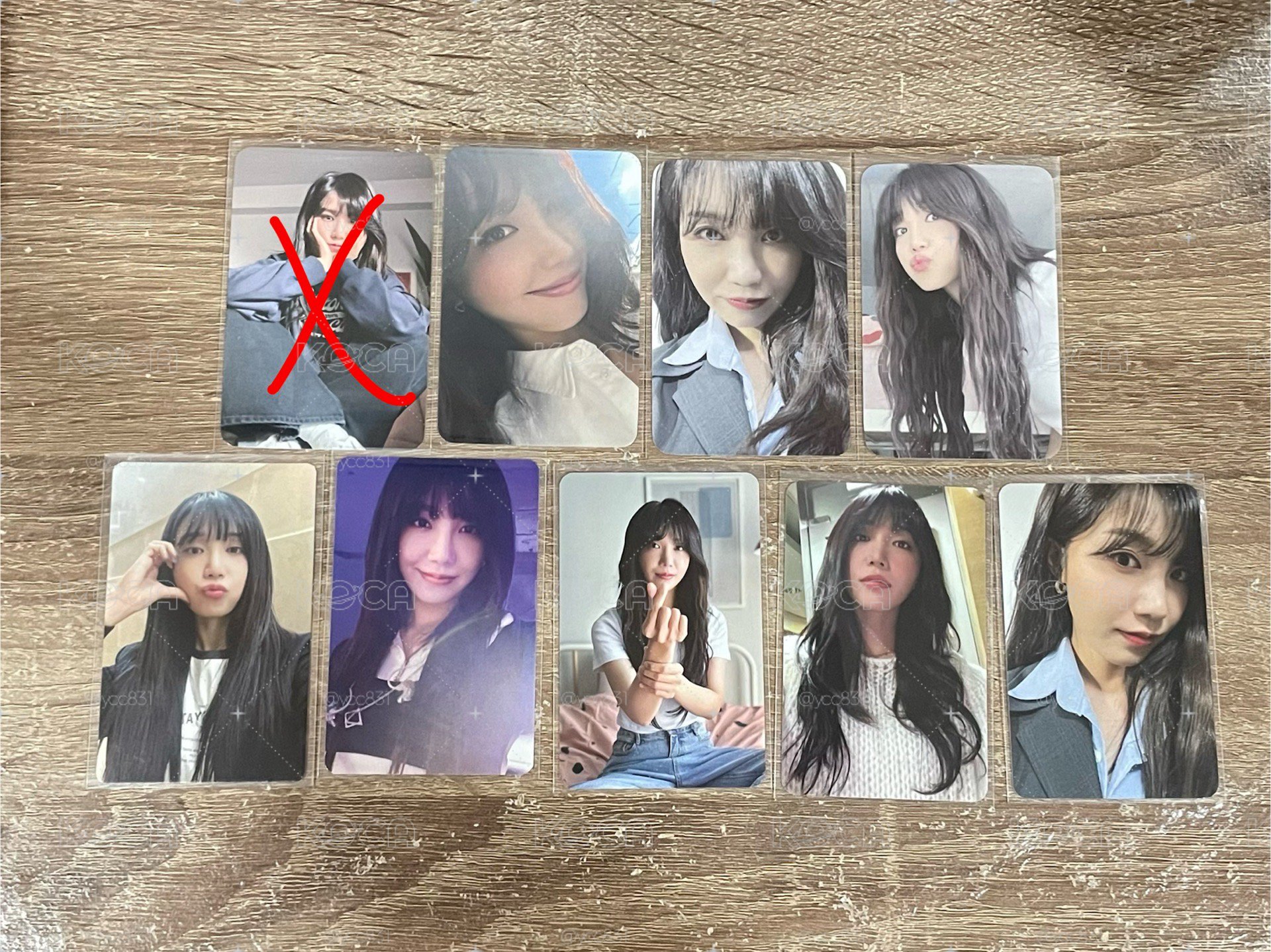 Apink 恩地 Log專輯 各通路簽售卡 特典卡 滿額卡