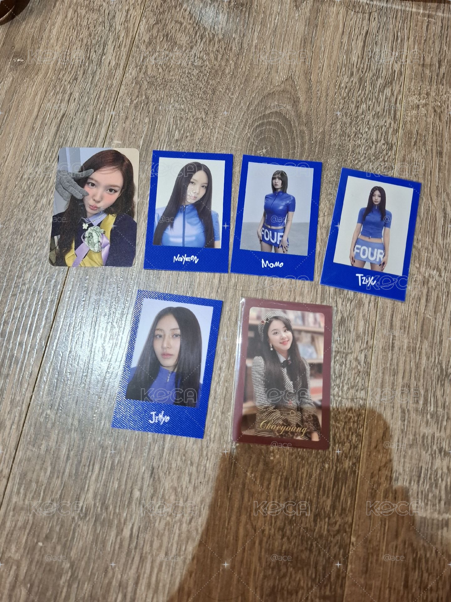 TWice特典加專卡