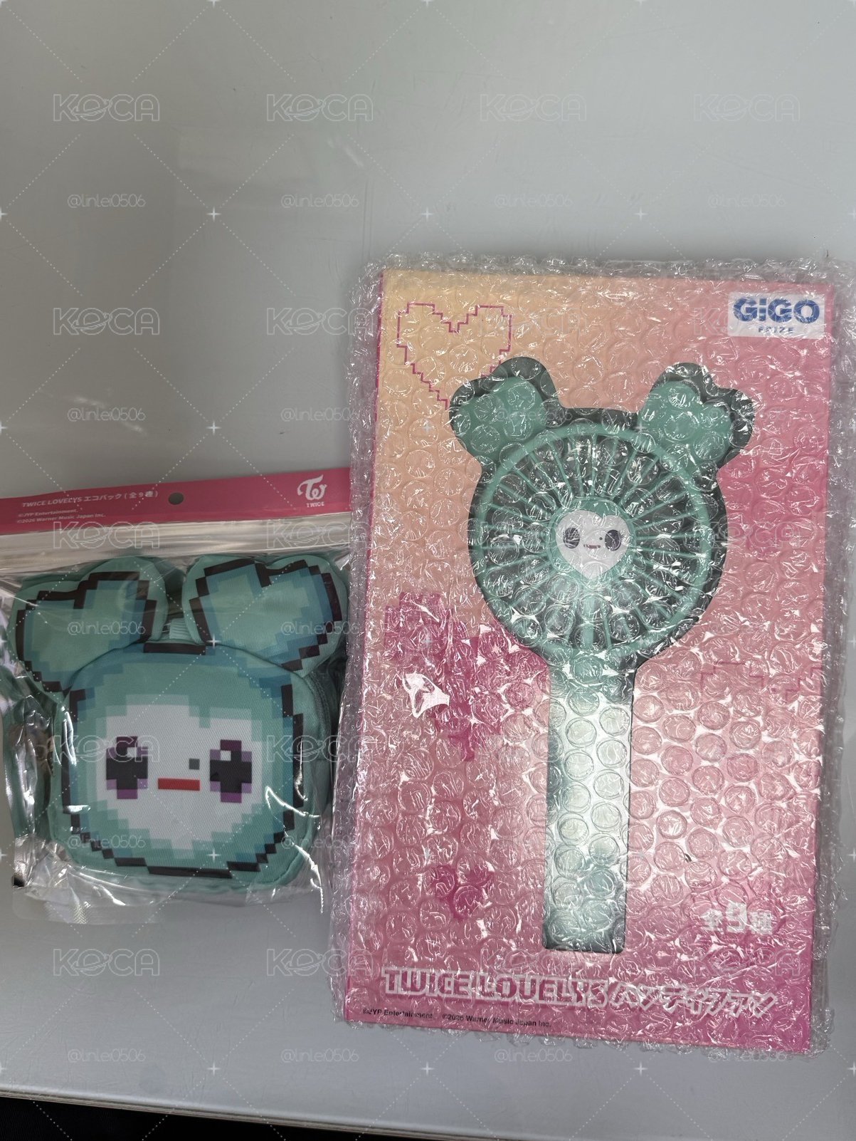 Mina GIGO 電風扇+購物袋
