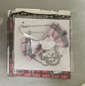 搖滾蝴蝶結別針