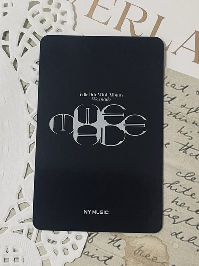  【無包手】We made ny 1.0 特典卡 A版 刷 眨眼刷 wink