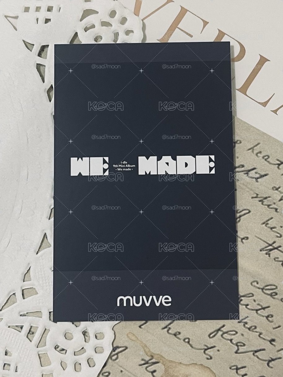  【無包手】We made mu 預售 特典卡 拍立得 琦