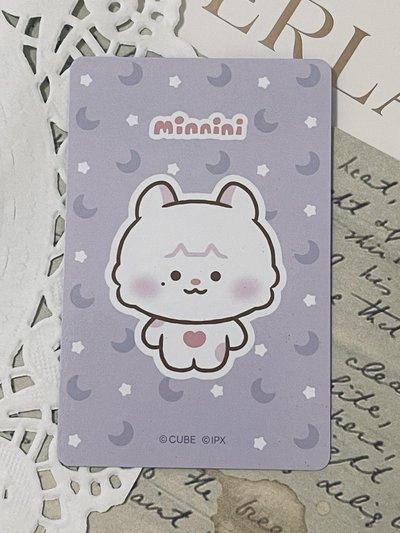 【無包手】minini baby 隨機卡 妮 兩張