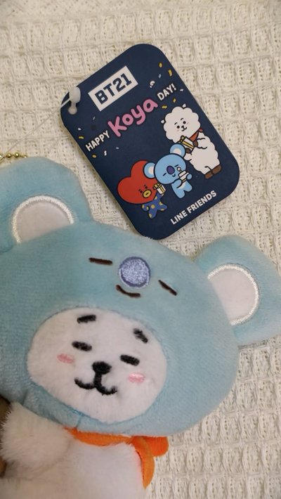 KOYA生日娃 日本限定 圍巾組合V Jin