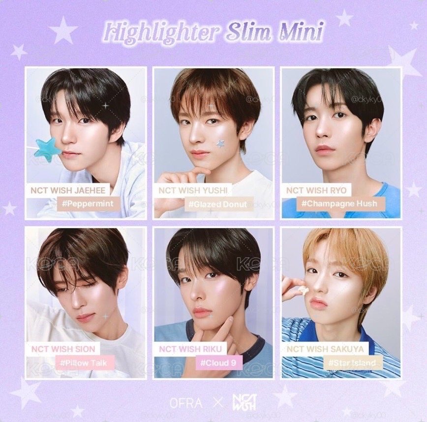 ofra x NCT WISH 聯名禮盒🪽