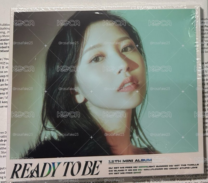 TWICE RTB南單封未拆