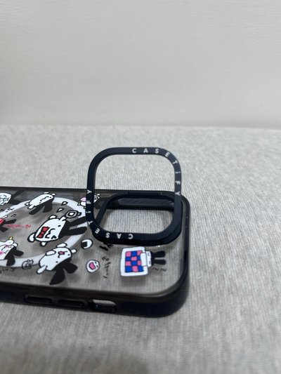 Tamagotchi Mimitchi MagSafe 兼容強悍防摔立架手機殼14Pro（二手有正常使用痕跡）