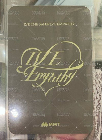 IVE EMPATHY mmt 1.0 簽售卡 