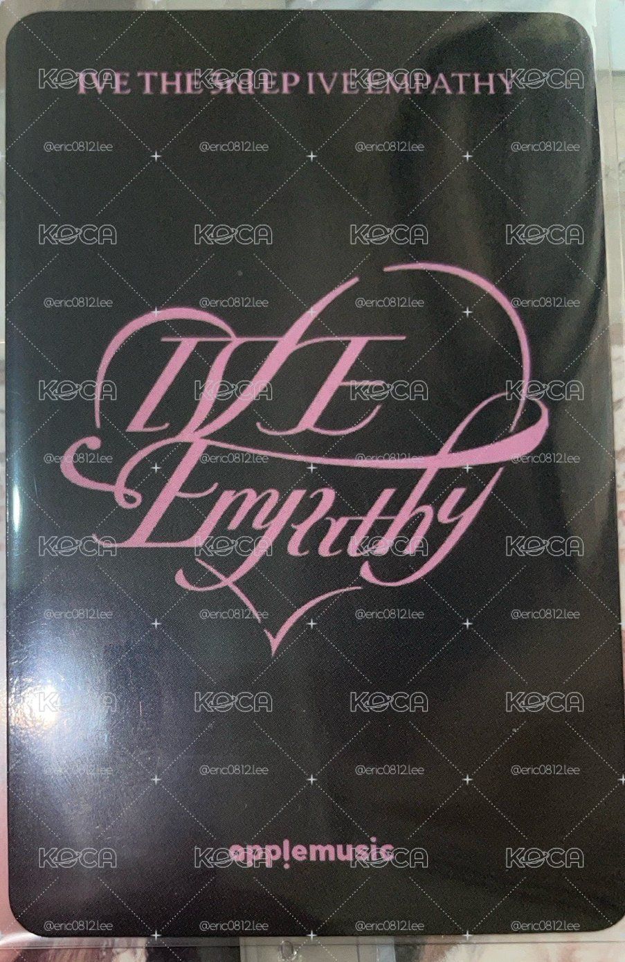IVE EMPATHY am 特典卡 羽毛ver.