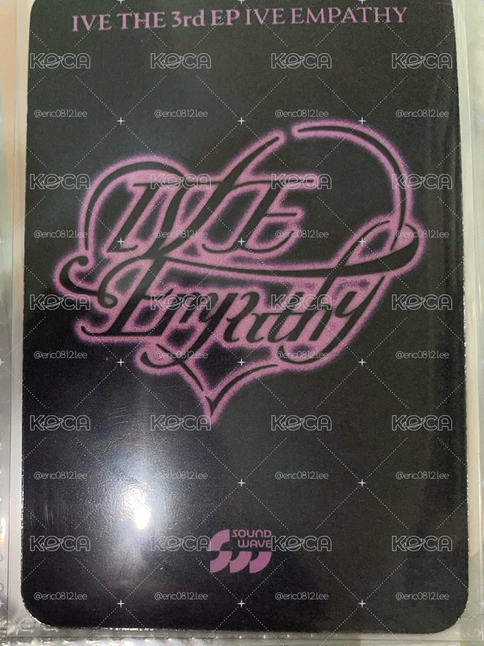 IVE EMPATHY sw 特典卡 1.0預售栗