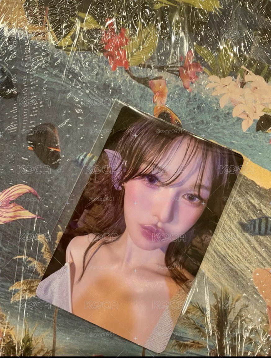 Red Velvet_Velvet Summer Berriz 特典卡 Wendy