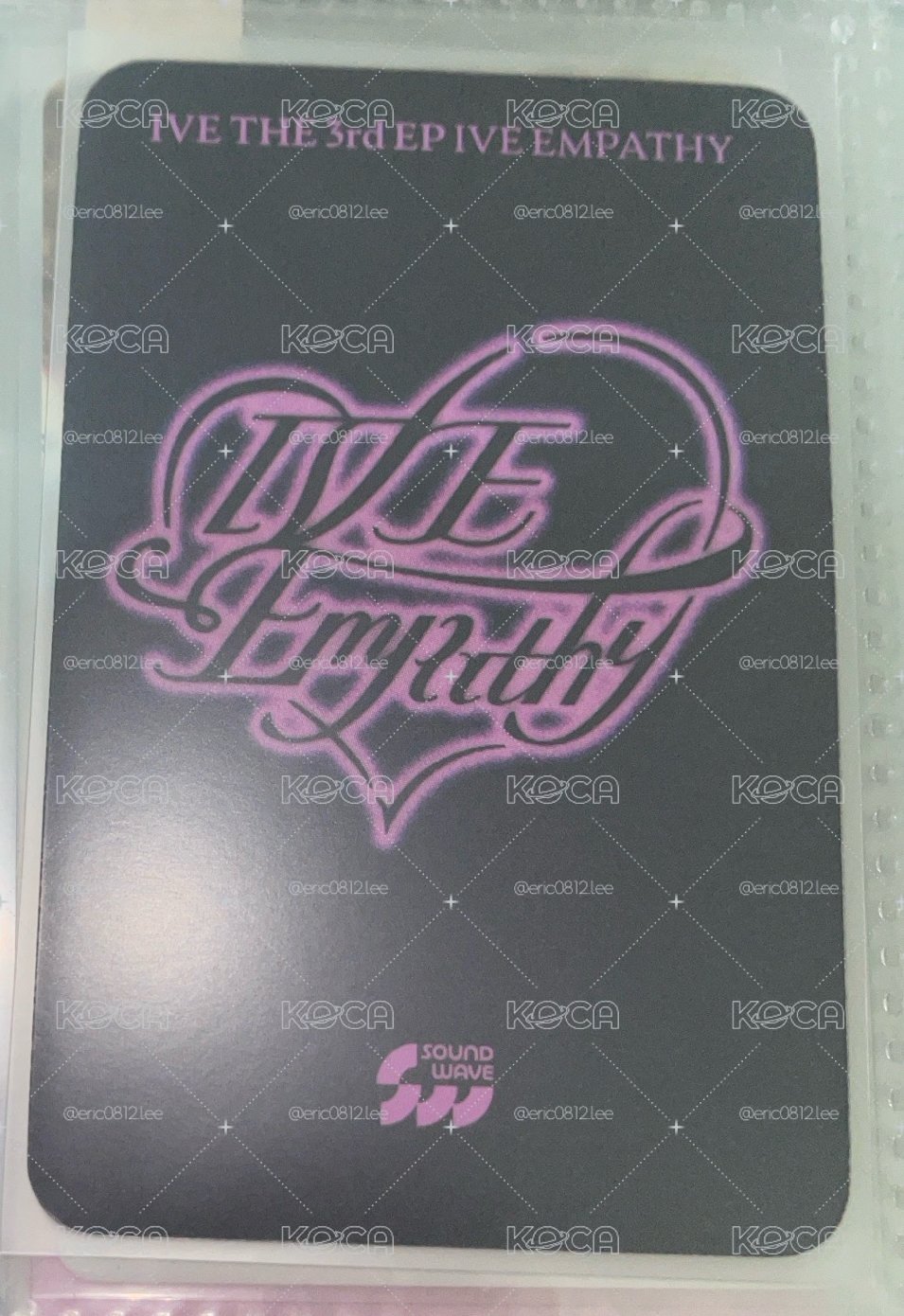 IVE EMPATHY sw 特典卡 1.0預售