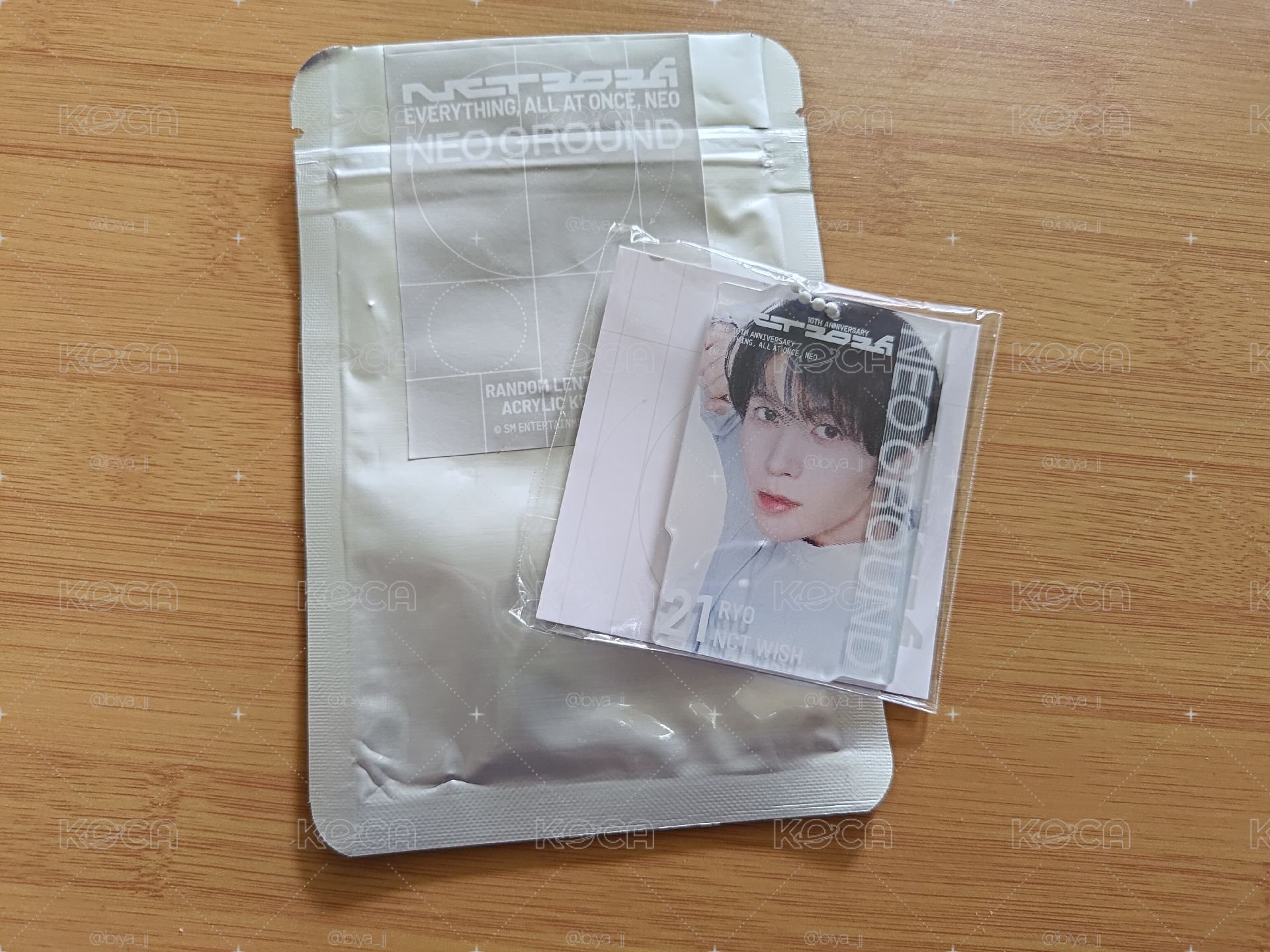 NCT 大隊 隨機壓克力鑰匙圈_RYO