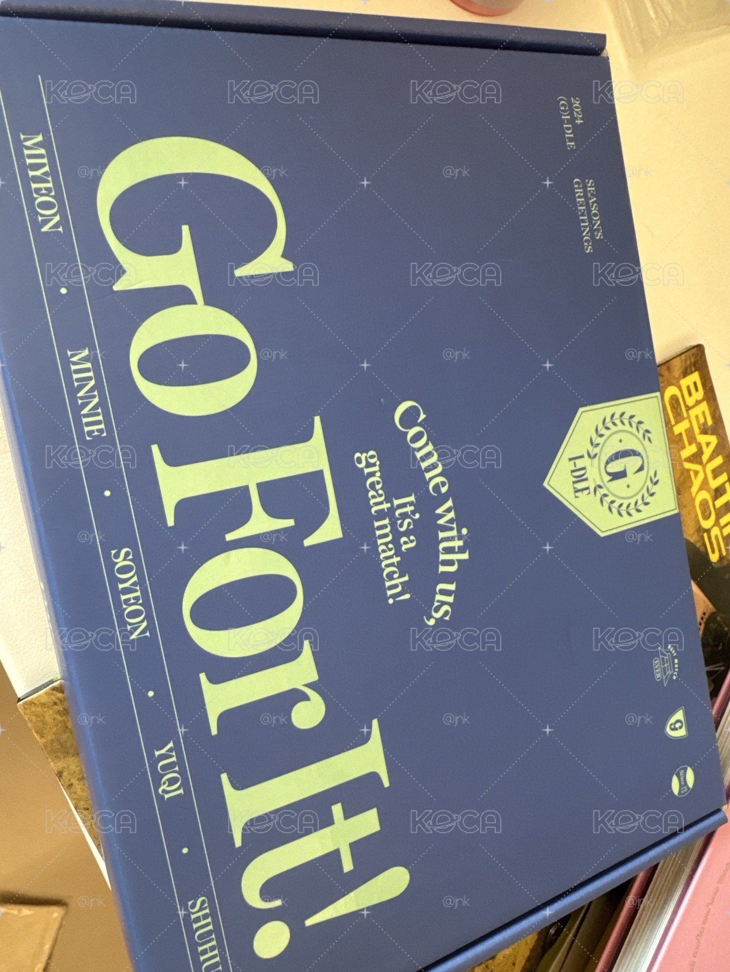 娃24年曆僅拆 配置都還在