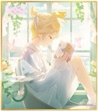 色紙 vol.61 C 簽繪板/色紙 裝飾花後
