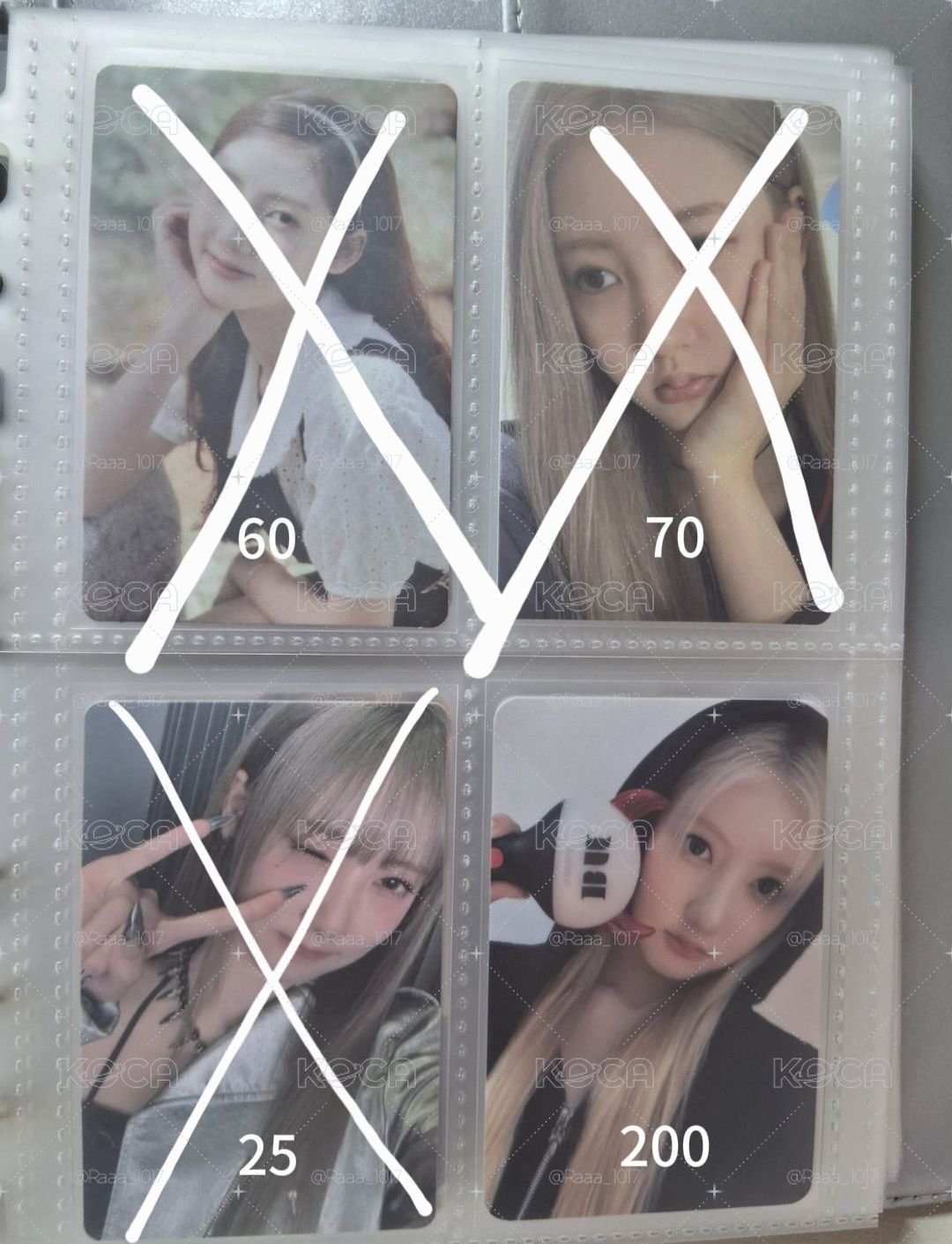 一些藍卡、、