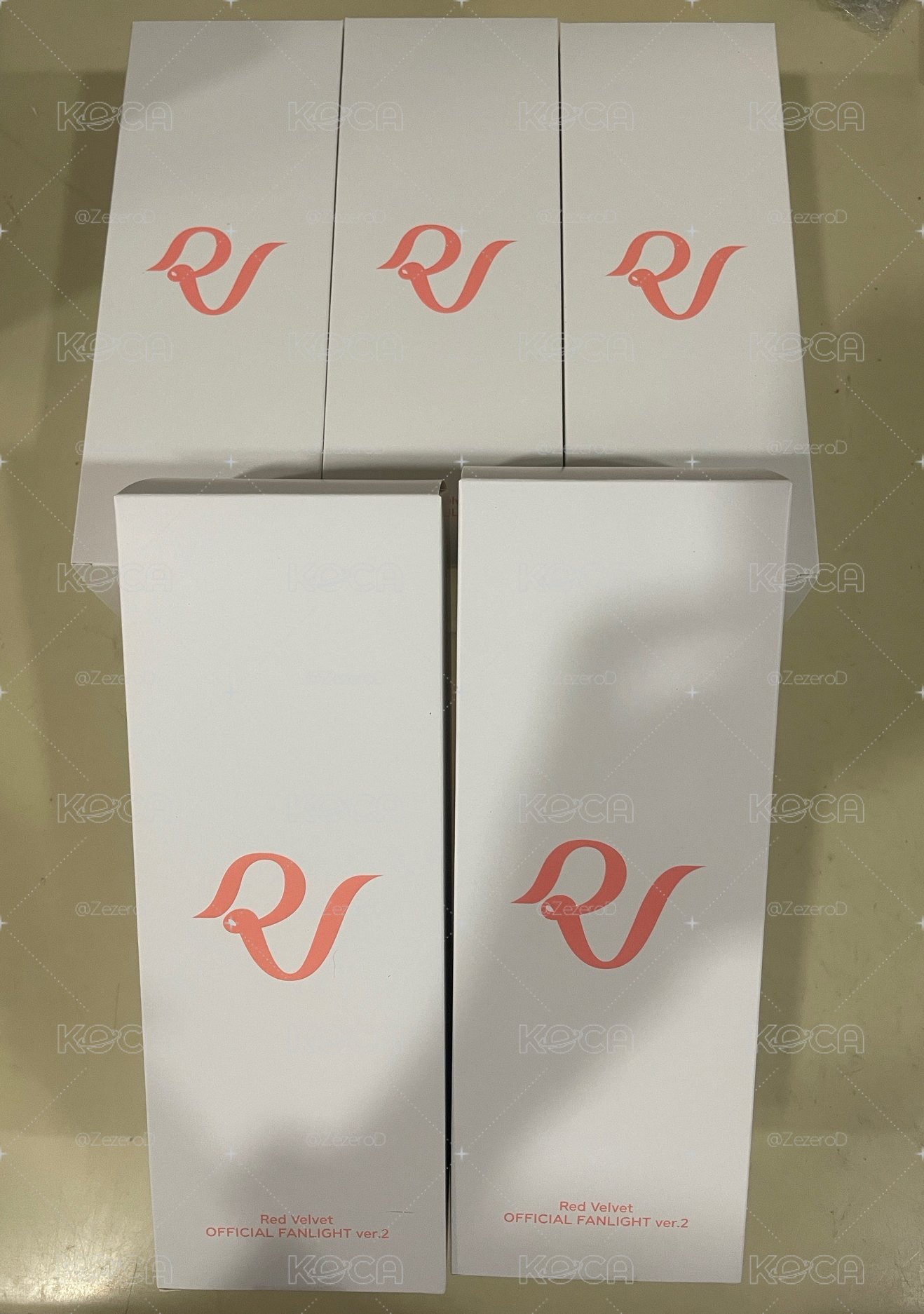 (現貨) RedVelvet 二代 官方手燈 全新未拆