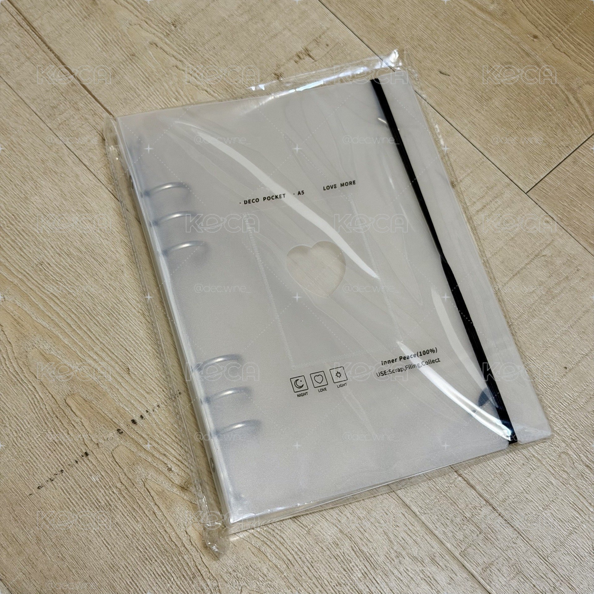 全新 A5收納卡冊夾 活頁夾