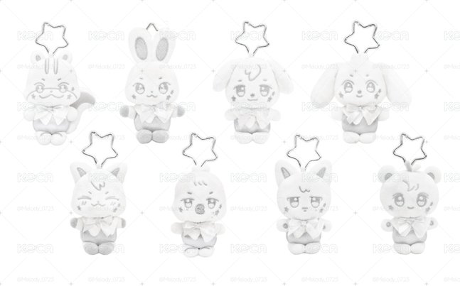 （預購）ANITEEZ IN Deja Vu 吊娃 SILVER ANITEEZ PLUSH KEYRING 線上