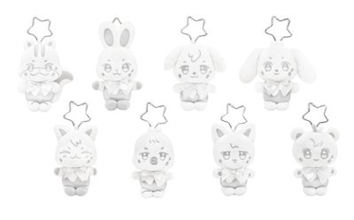 （預購）ANITEEZ IN Deja Vu 吊娃 SILVER ANITEEZ PLUSH KEYRING 線上