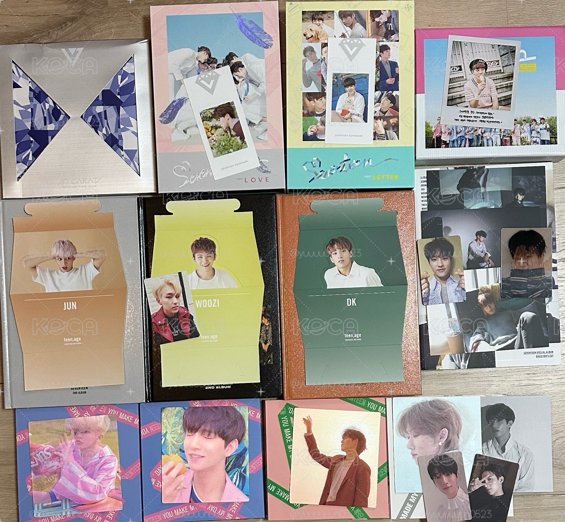 seventeen 歷年專輯