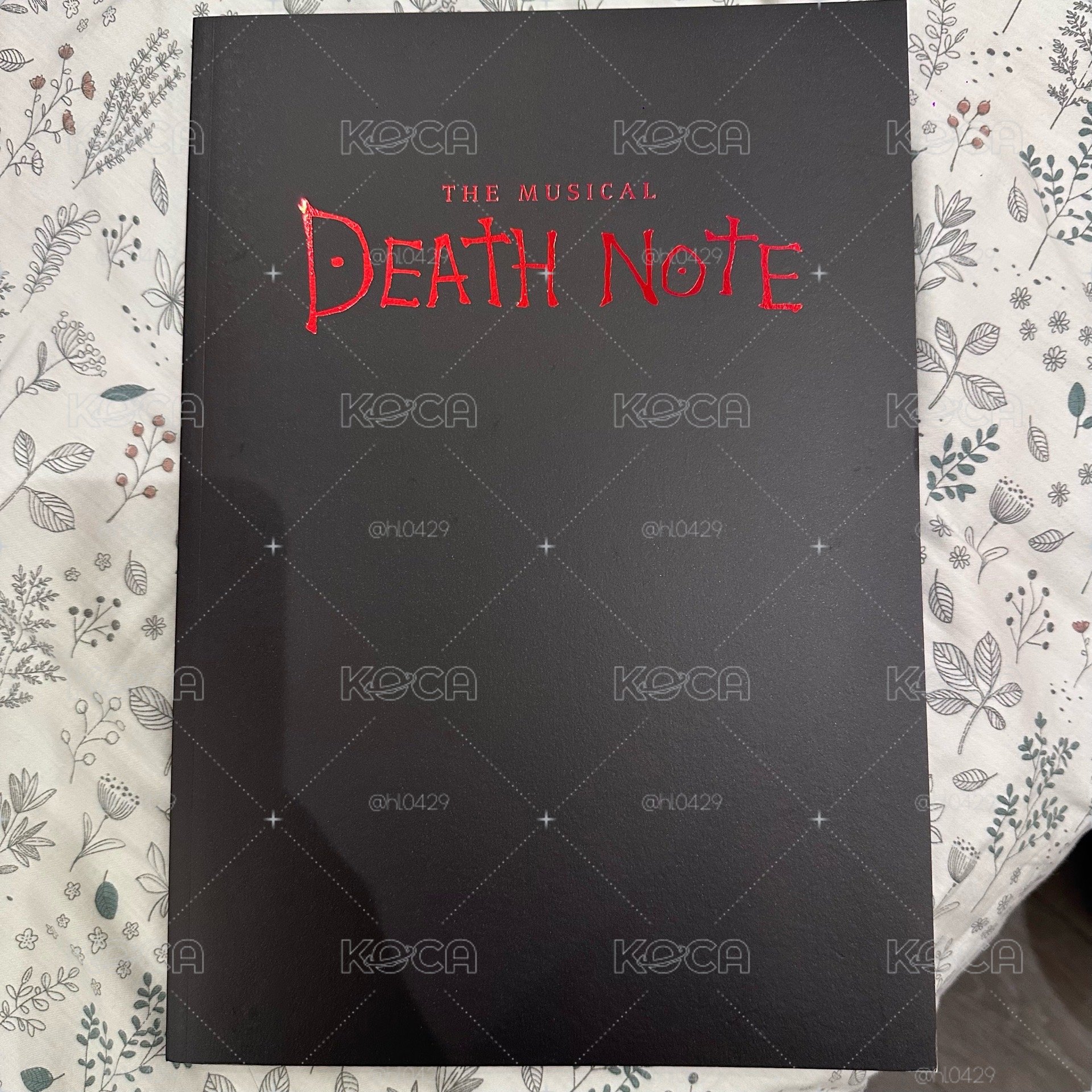 2026 死亡筆記本 3차場刊