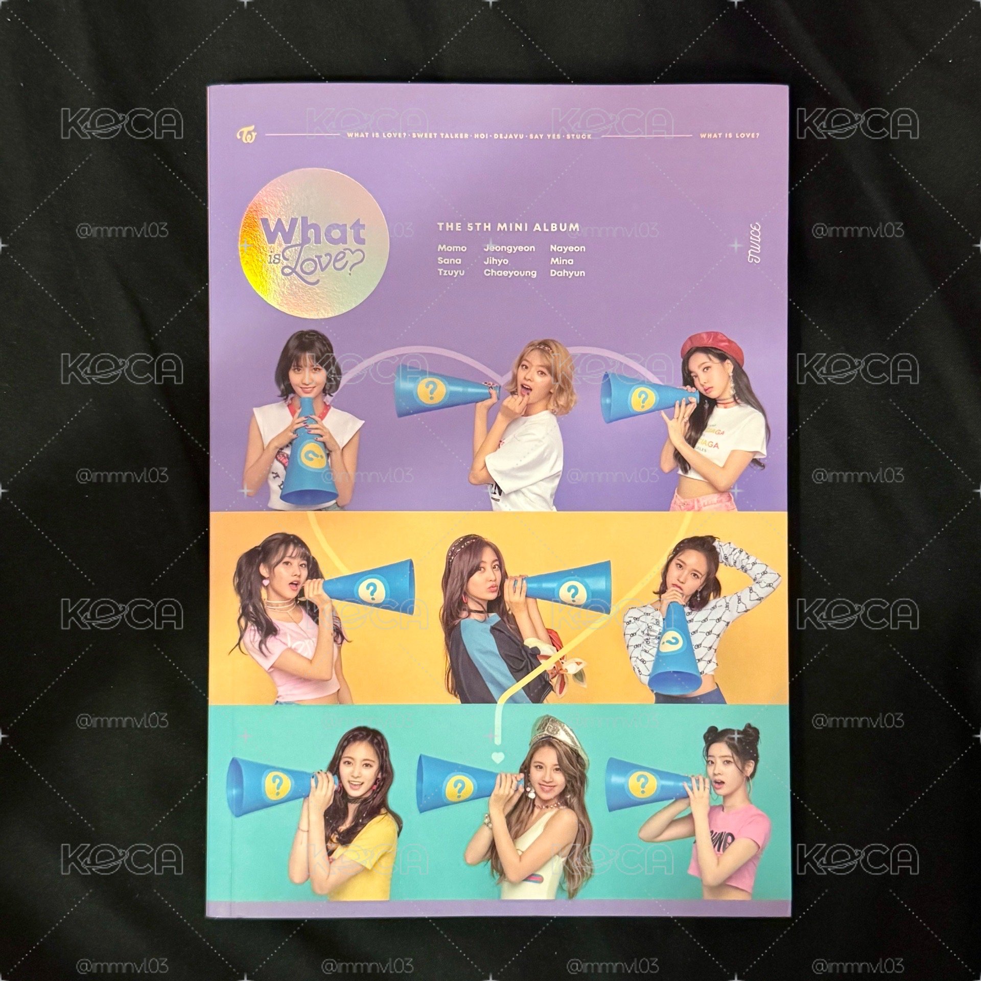 TWICE｜what is love 全專少一張卡