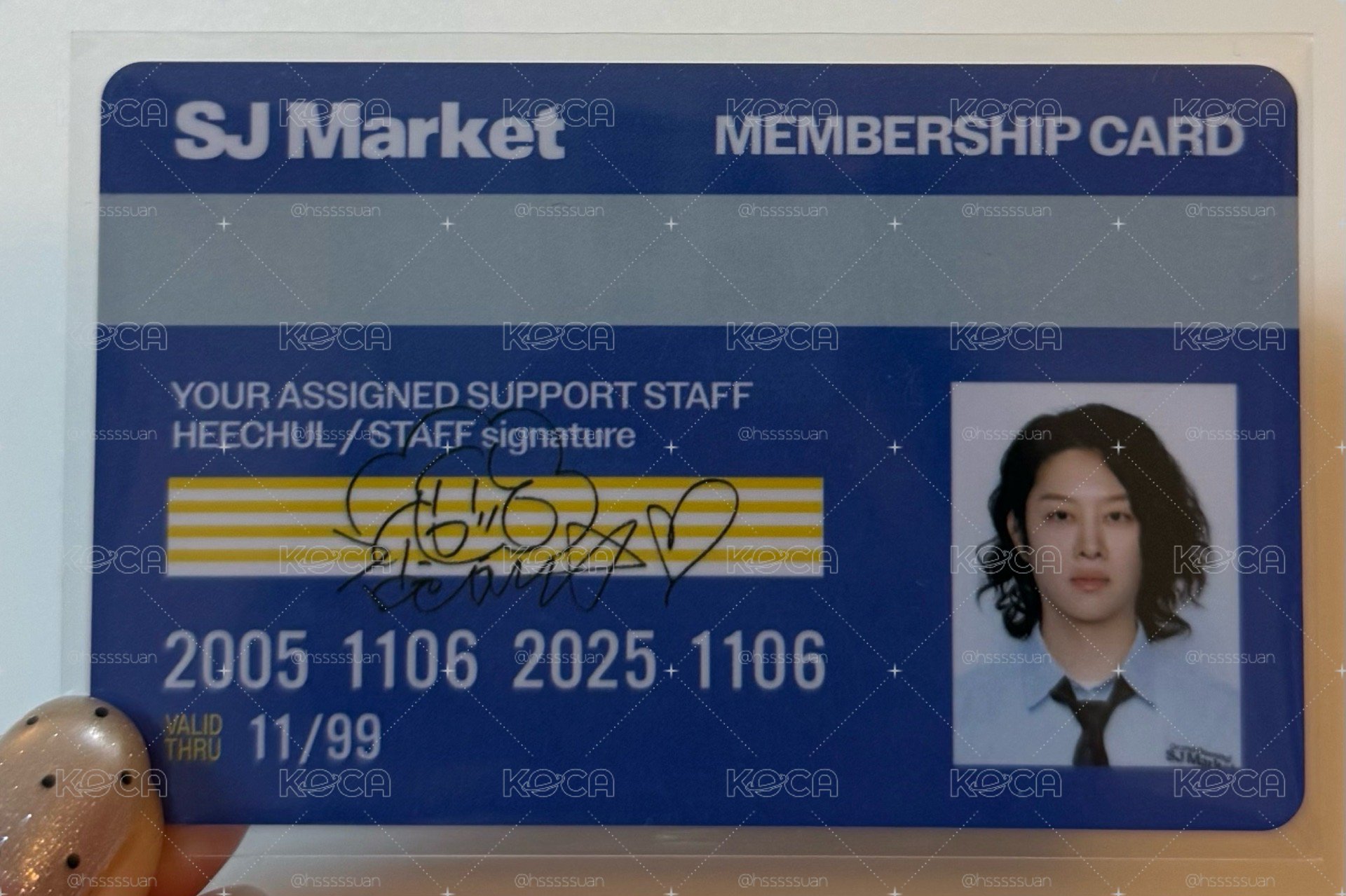 SJ MARKET 台北 入場卡 / 場限卡 希澈
