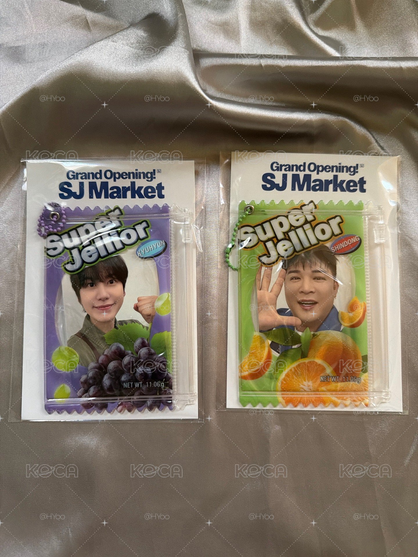 全新未拆 SJ Market 小卡夾鏈收納袋 神童 圭賢