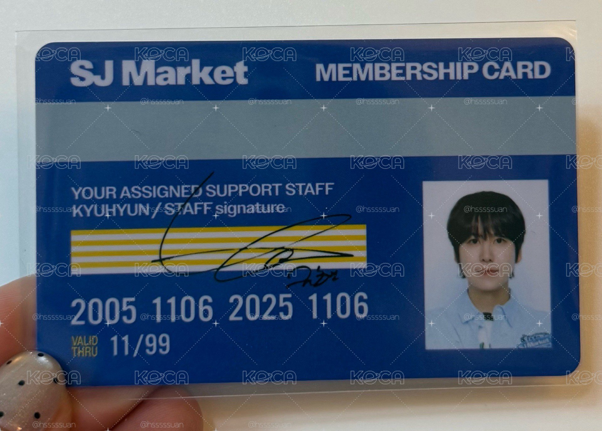 SJ MARKET 台北 入場卡 / 場限卡 圭賢