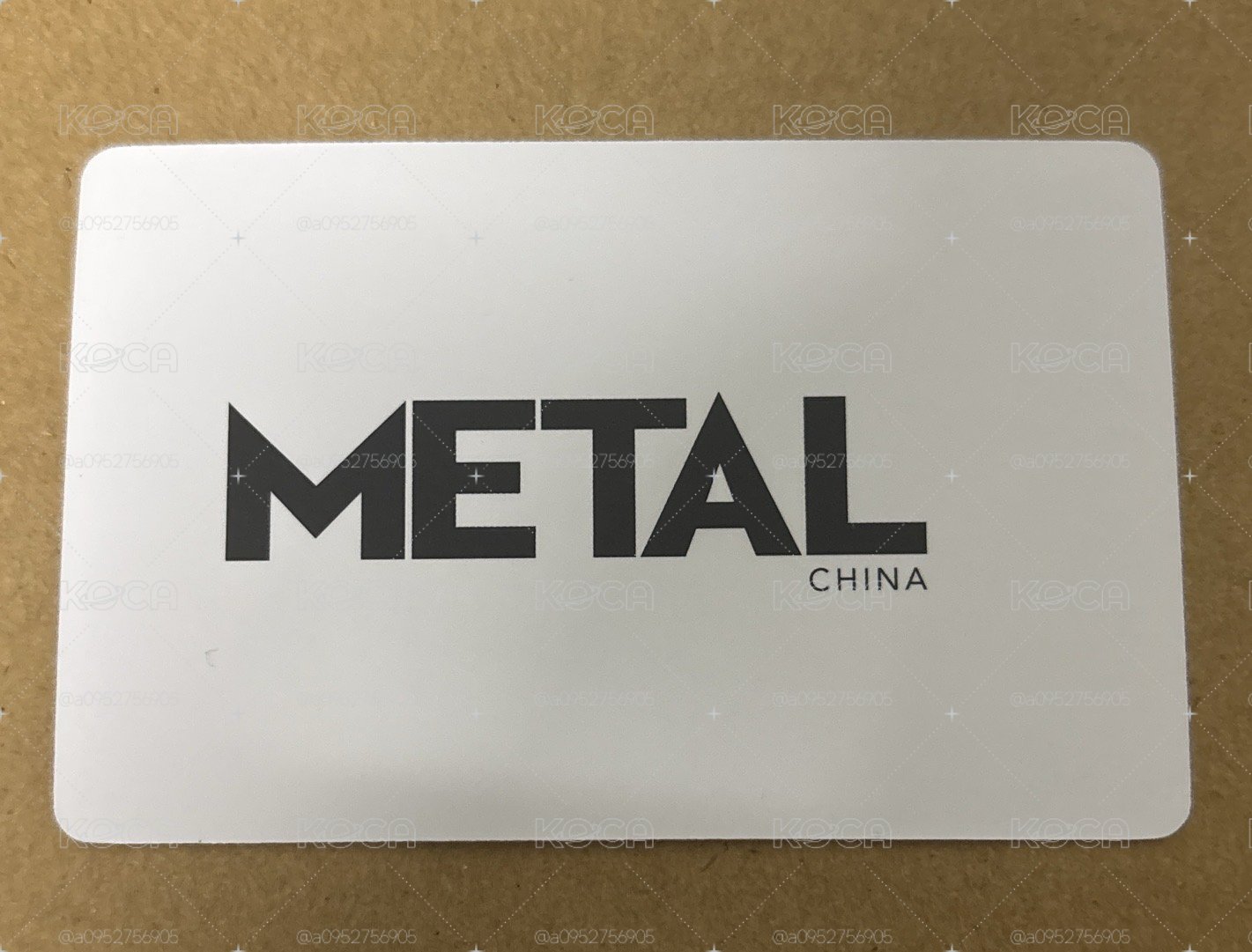 Metal 雜誌卡 團卡