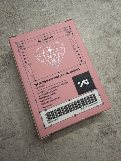 2巡 Ver.2 Born Pink 撲克牌