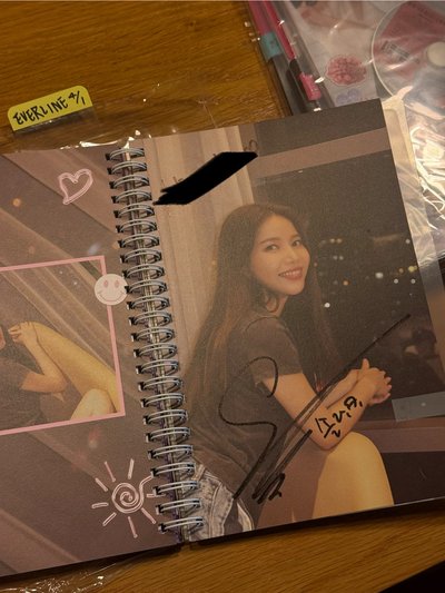 Mamamoo+ 簽專 親筆簽名 日月
